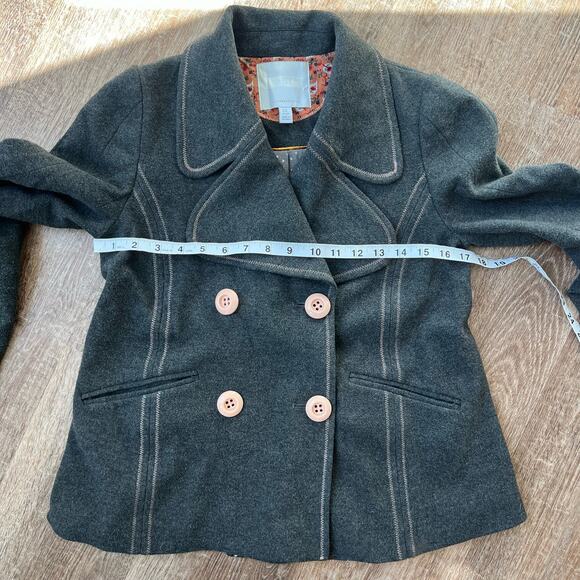 Anthropologie ett:twa Emiliana Peacoat - Picture 6 of 8